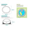 Intex Easy Set 28108NP – mali bazen na napuhavanje 244 × 61 cm s filter pumpom