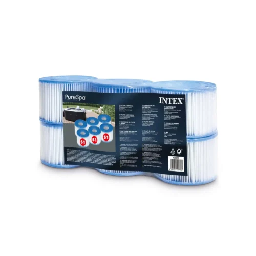 Intex 29011 – filter uložak S1 za PureSpa jacuzzi, 6 kom