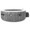 Intex PureSpa Greywood Deluxe 28442NP – obiteljski jacuzzi za 6 osoba s bežičnom pločom, 216 × 71 cm