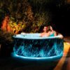 Intex Glow Deluxe 28494NP – jacuzzi na napuhavanje s ugrađenom LED rasvjetom, 4 osobe