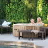 Intex 28515 – paluba oko jacuzzija: 2 srednje + 2 visoke klupe (42 i 60 cm)