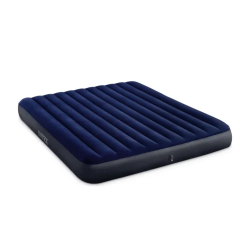 Intex Classic Downy King – široki krevet na napuhavanje za 2 osobe 183 × 203 × 25 cm (64755)