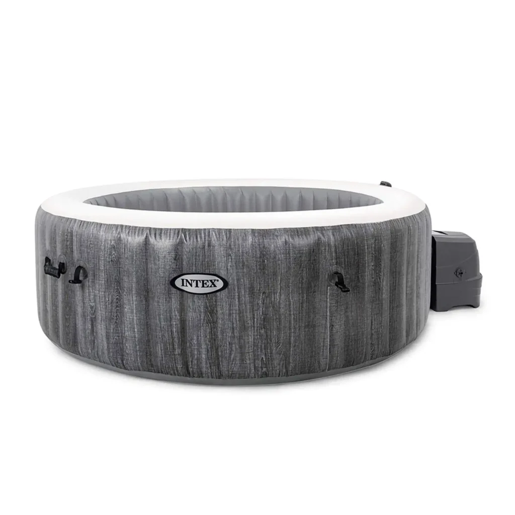 Koliko struje troši jacuzzi na napuhavanje? Izračun za Intex PureSpa i MSpa 1 Intex PureSpa Greywood Deluxe 28440NP – jacuzzi s bežičnom pločom i aplikacijom, 4 osobe, 196 × 71 cm