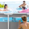 Intex Prism Frame Clearview Premium 26730ND – okrugli bazen 488 × 122 cm s panoramskim prozorom, set s pumpom C1500
