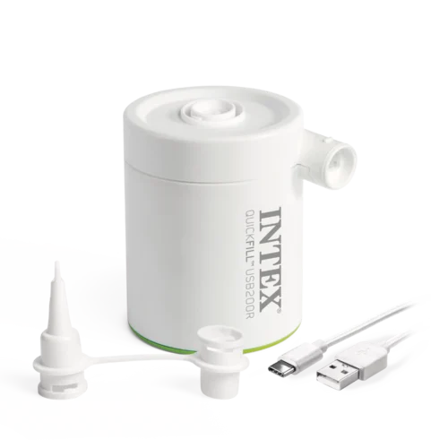 Intex QuickFill USB200R – punjiva USB pumpa s funkcijom punjenja mobitela, 200 l/min (66637)