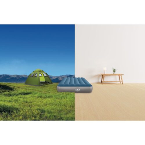 Intex Prestige Downy Twin – krevet na napuhavanje s punjivom pumpom 99 × 191 × 25 cm (64187NP)