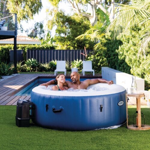 Intex PureSpa Bubble Massage 28486 – mali jacuzzi za 2 osobe (do 4), 180 × 66 cm